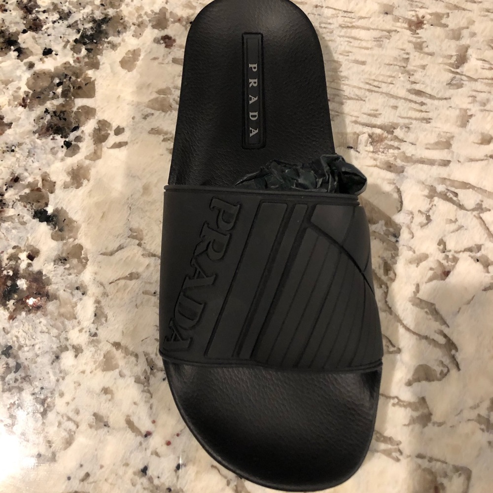 Authentic Prada Slides - Men’s US 9 UK 8